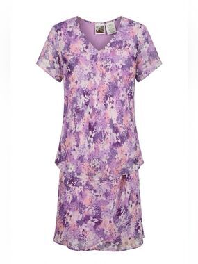 PURPLE & PINK 2-PIECE DRESS by PHOOL SIZE 1X NWT